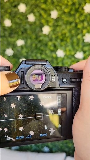 Blurry Viewfinder? Fujiflm XT3, XT30 #shorts