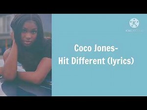 Coco jones -Hit different lyrics video