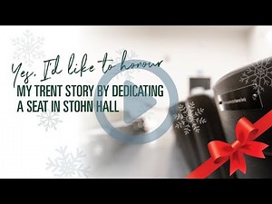 Stohn Hall Seat Dedication