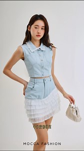5.8K views · 14 reactions | 퐌퐨퐜퐜퐚 | 天呀！这 牛仔系列美到开挂 舒服又好看谁能不爱✨不用费心凑搭配，整套上身就很出片 每套都是现成的氛围感无论约朋友喝咖啡还是出门逛街，甜酷温柔随性风格都能 hold 住✊ Mocca Fashion Wholesales #moccafashion #moccafashiongroup #moccafashionwholesale #mocca #ootd #女装批发 #女装货源 #牛仔穿搭 #denimlover #牛仔控 | Mocca Fashion | Facebook