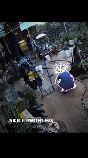 he have skill problem 😕 #trollface #trollfaceedit