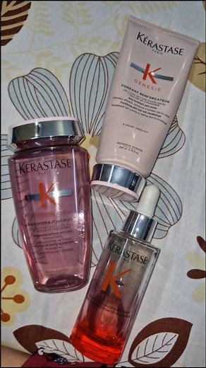 KÉRASTASE GENESIS -Anti-Hair fall care review !! #review #kerastase #genesis #haircare #hairgrowth