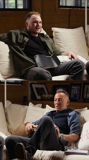 Rolling Stone on Instagram: "During their #MusiciansOnMusicians conversation, Bruce @springsteen opened up to @zachlanebryan on writing about his father: "It was a way that centered our relationship. He heard things that we couldn't talk about but I could write about in a song..." Hit the link in bio to watch the full conversation."