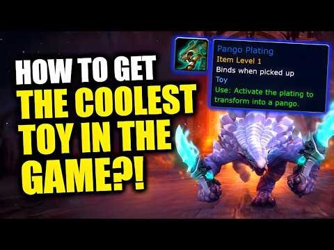 This New Toy Lets You Play as a Pangolin in Midnight - On ANY CLASS! WoW Midnight - Pango Plating