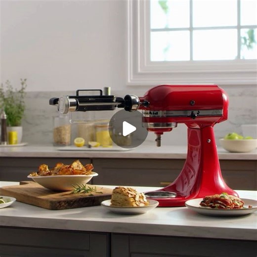 KitchenAid on Instagram: "Potatoes and carrots and zucchini and cucumbers, oh my! From substituting pasta and wraps with vegetable sheets, to re-inventing snacks and sweet dishes - the Vegetable Sheet Cutter Attachment is a game-changer in the kitchen. 🥗 Click the link in bio to shop now. What will you make? #KitchenAid #vegetables"
