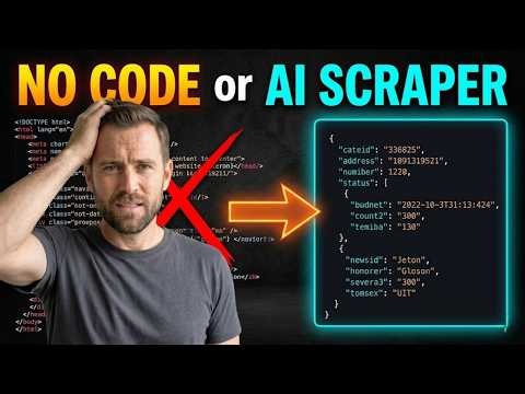 Scrape Any Website with AI (No Code) | Extract Data as JSON