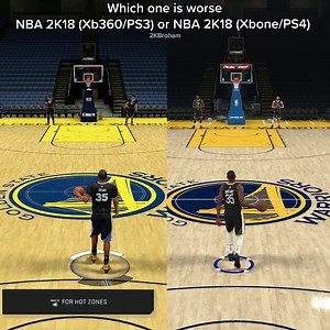 2M views · 2.8K reactions | Which one is worse? NBA 2K18 on XBox 360 and PS3 or NBA 2K18 on XBox One and PS4? #nba2k #2kbroham #2kcommunity #2k #nba #basketball | 2KBroham | Facebook