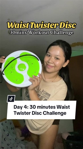 Day 4: 30 Minutes Waist Twister Disc Challenge
