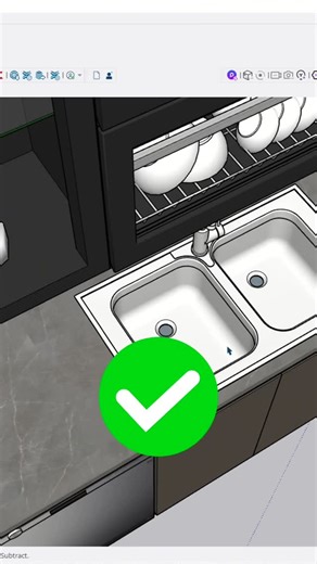 Ankit Sahu | Interior Designer & Tutor | Easy trick To place Objects in sketchup #cad2grow #sketchup | Instagram