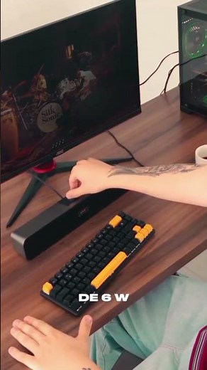 Caixa De Som Para Pc Caixinha Computador Notebook P2 Potente!!! #sompararelaxar #somparaestudar