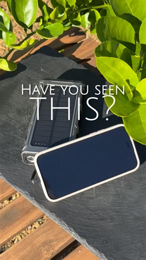 TIFFANY | Home Finds + Styling Tips ✦ on Instagram: "THE GADGET everyone needs ✦ Comment CHARGER for the link ✦ This solar-powered charger has been such a game changer — it powers up to four devices at once, has a built-in compass, a 3-level flashlight, and it’s completely wireless. The best part? It charges itself while charging your devices. Perfect for travel, outdoor days, busy families, long errands, or anyone who’s always running low on battery. Truly a must-have this season. Follow @theti