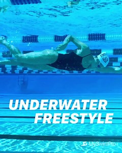 18K views · 248 reactions | Work on your kick and add extra resistance to your stroke with underwater freestyle! ‍♂️ Have you tried this drill? myswimpro.com/download | MySwimPro | Facebook