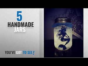 Top 10 Handmade Jars [2018]: Mermaid in a jar, Light up Jar, Fairy Lights, Night light, Fairies,