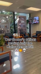 Our MDVIP physicians, like Dr. Caren Singer and Dr. Beth Jacobs in Fort Lauderdale, FL, know how to conjure up the Halloween spirit in their offices! 🎃👻 #halloween #spookyseason #doctorslife | MDVIP