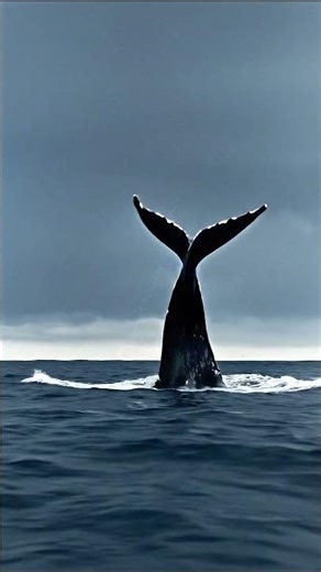 Whale Breaching the Ocean Surface | A Moment of Pure Power