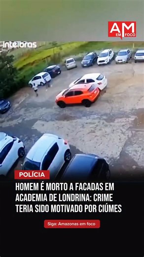 Portal AM em Foco on Instagram: "Um homem de 37 anos foi morto a facadas dentro de uma academia em Londrina, no norte do Paraná, na noite desta segunda-feira (5). A vítima foi identificada como David Schmidt Prado. Segundo a Polícia Civil, o crime foi premeditado e teria sido motivado por ciúmes. As imagens das câmeras de segurança do estabelecimento registraram toda a ação. De acordo com a investigação, Lucas Wancler Ferreira dos Santos foi preso em flagrante e autuado por homicídio qualificado