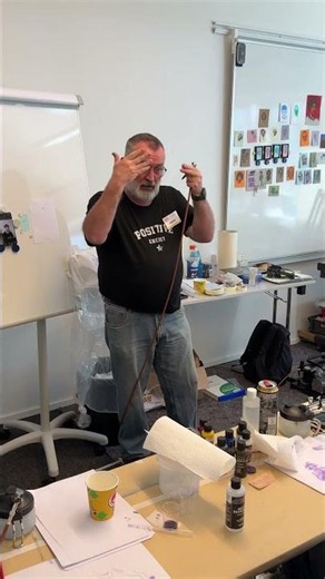 David Naylor auf den International Airbrush Days 2026 - Das Airbrush Event in Hamburg