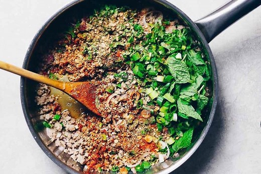 Thai Larb Recipe - Larb Moo
