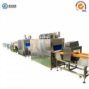 [Hot Item] Heat Shrinking Packing Machine Wrapping Line for Meat Packaging