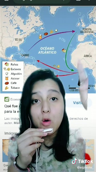 Comercio Triangular. #parati #aprendiendocontiktok #relacionesinternacionales #historia #greenscreen