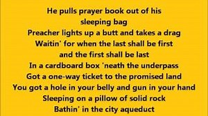 Bruce Springsteen - The Ghost of Tom Joad with Lyrics Chords - ChordU