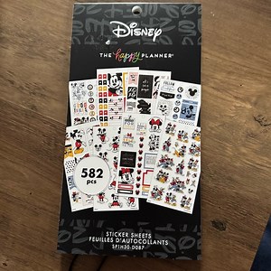 Mickey & Friends happy planner sticker book