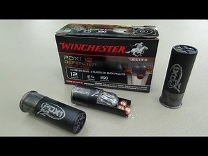 Winchester PDX1 12 Defender (12 gauge) Gel Ammo Test