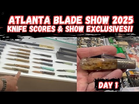 Atlanta Blade Show 2025 – Day 1: Knife Scores & Show Exclusives!