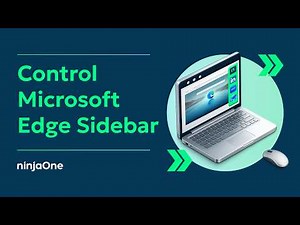 How to Add or Remove the Sidebar in Microsoft Edge (W/ SCREEN RECORDING)