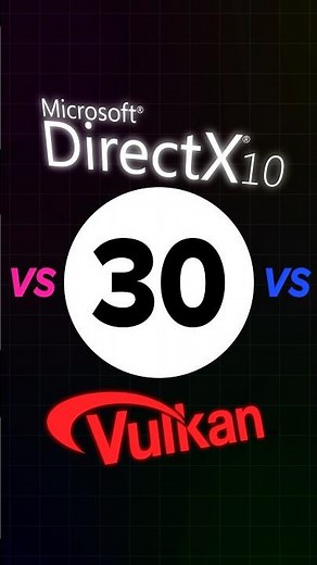 DirectX vs Vulkan - Qui est le meilleur ? #fypシ #foryou #gaming #pc #france #français