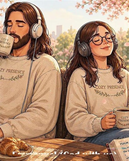 SAFE PRESENCE: RELAX WITH CHRISTIAN LO-FI ON A COZY NIGHT DRIVE