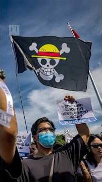 How an image become a Gen Z protest symbol | FT #shorts