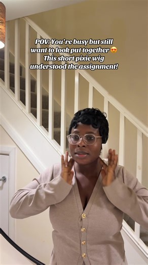 Short Pixie Wig for Effortless Style on the Go