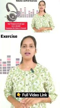 🔥 Vocal Exercise for Volume Control #singeasy #vocaltraining #vocalexercises #singingtips