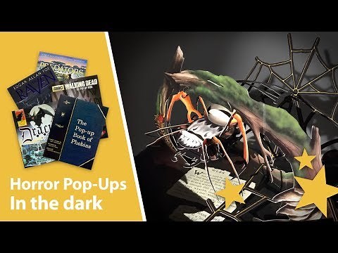 Horror Pop-Ups in the Dark - Halloween edition