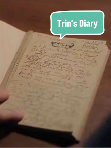 It’s Dr. Trin’s Handwriting 😵 no one will be able to read it, including himself 🤭 At first I thought we could guess a few words of what he scribbled down, but once zoomed in, you’ll see there’s no way to decipher 😵‍💫😹 #shinetheseries #echoesoftrin #apo555 #aponattawin #milephakphum