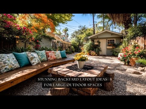 Affordable Backyard Layout Ideas for Large Outdoor Spaces