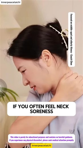8.1K views · 12 reactions | ✨ 5 min daily for a pain-free, relaxed neck! ‍♂️ Stretch & relax tense neck & shoulder muscles  Restore natural cervical curve, say goodbye to stiffness, dizziness & arm tingling  Easy at home on your bed or sofa — just 5 minutes a day!  Comment “pillow” for the full guide!#taichi #taïchi #exercises #usa | Inner peace | Facebook