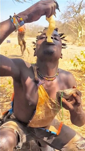 Inside the Wild | African Elder’s Daily Cooking Life.#shorts #eating