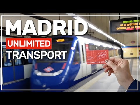 👉 Tourist Tickets | UNLIMITED travel in MADRID #067
