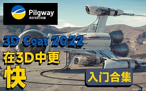 3D Coat入门合集！B站首发！这东西用起来跟开挂一样