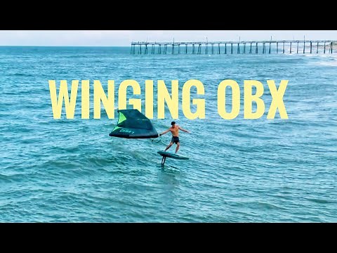 Wing Foil Surfing with James Jenkins | Cape Hatteras, NC