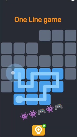 One Line game level 23 👾👾👾🎮🎮 Question part 12 #oneline