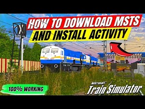 MSTS + Open Rails Full Setup 🚆 | Download & Install (Working Drive Link)
