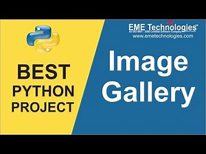 How to Create Image Gallery Application in Python Project Download with Source Code