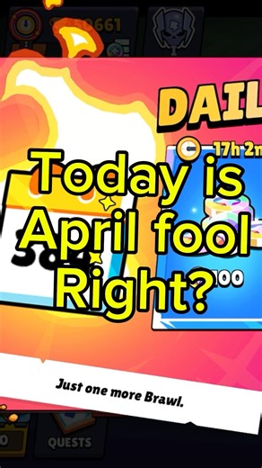 Day 384 of logging in brawl stars everyday such that I can keep the daily streak :)