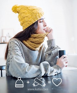 Des modèles de bonnets et écharpes faciles à tricoter