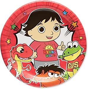 American Greetings Ryan's World Party Supplies, Paper Dinner Plates (8-Count)
