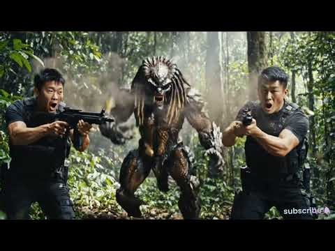 👽 Predator vs Humans | Brutal Alien Forest Attack in Ultra-Realistic 4K #Predator #Predatormovie
