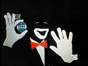 CLASSIC AND WHITE TABOO CANDIES (1988) 80's Commercial